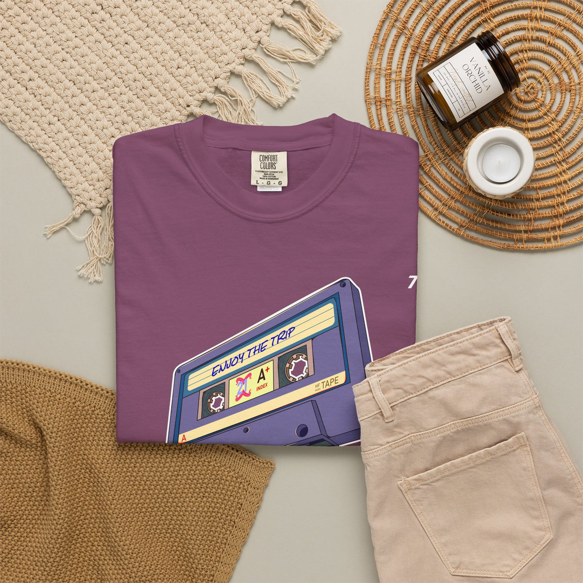 Retro Cassette Tape T-Shirt — Vintage Music Tee