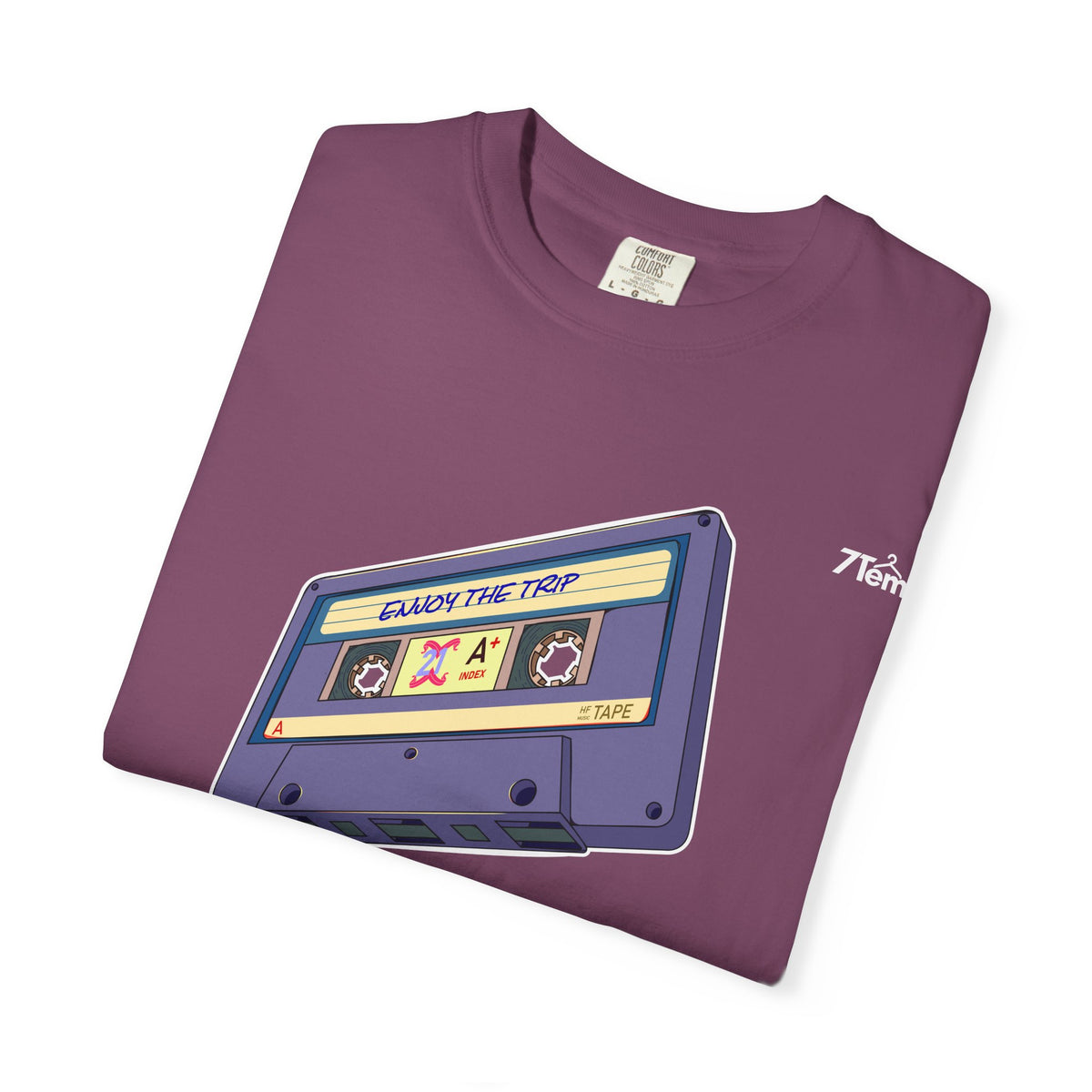Retro Cassette Tape T-Shirt — Vintage Music Tee