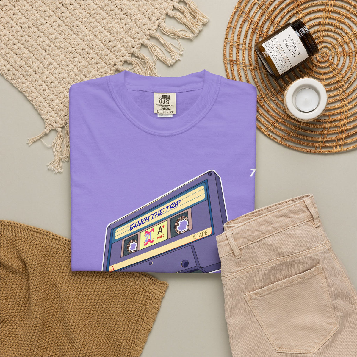 Retro Cassette Tape T-Shirt — Vintage Music Tee