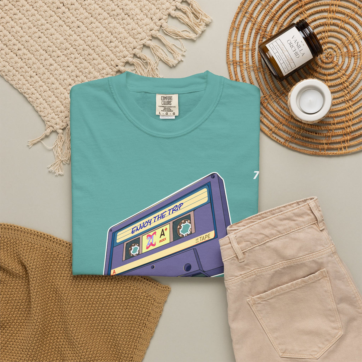 Retro Cassette Tape T-Shirt — Vintage Music Tee